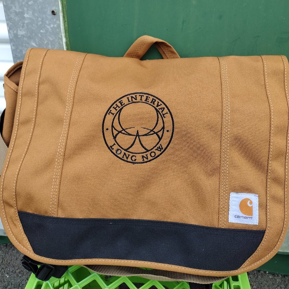 Carhartt Messenger Bag - The Long Now Foundation/ The Interval